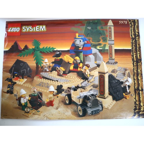 36 - Lego Western 6769 Fort Legoredo & 5978 Sphinx Secret Surprise - Boxed Part Complete