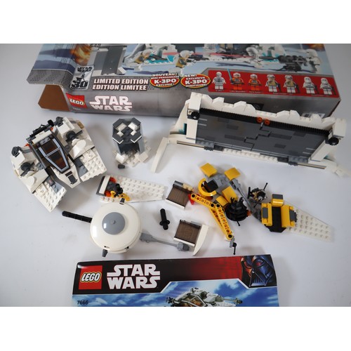 39 - LEGO Star Wars - 7666, 7659, 7671, 7258, 7255 - Some part complete and sealed sets