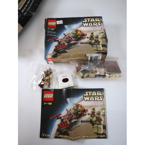 41 - LEGO Star Wars - 7171 Mos Espa Podrace + 7113 Tusken Raider Encounter - Boxed Complete