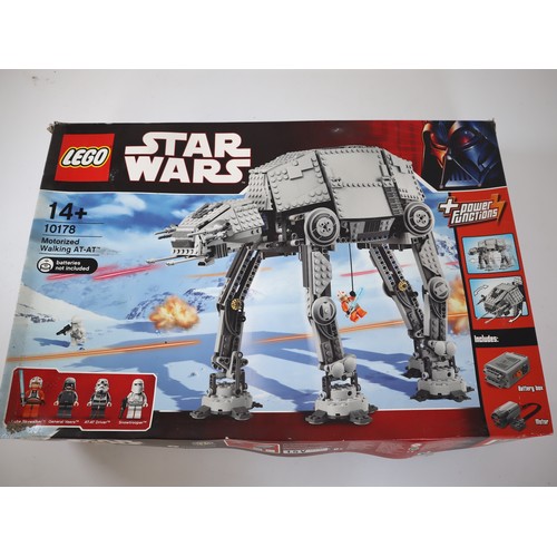 42 - LEGO Star Wars - 4504 Millennium Falcon + 10178 AT AT - Boxed with Instructions No Minifigures