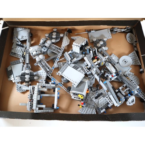 42 - LEGO Star Wars - 4504 Millennium Falcon + 10178 AT AT - Boxed with Instructions No Minifigures