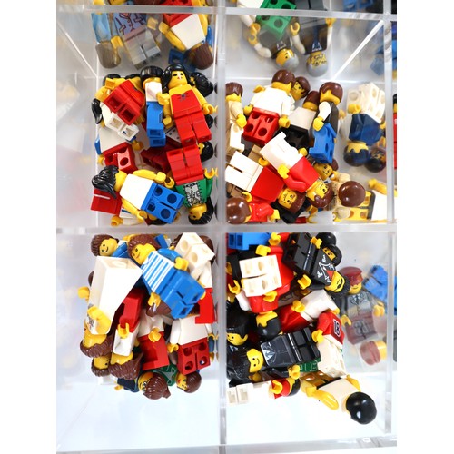 47 - LEGO Minifigures - Assortment of 100 + figures, City, Scuba, Racing,