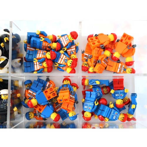 50 - LEGO Minifigures - Assortment of 150+ Figures from City, Police, Construction, Fire, Doctors etc