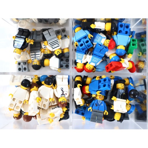 50 - LEGO Minifigures - Assortment of 150+ Figures from City, Police, Construction, Fire, Doctors etc