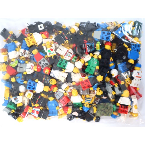 63 - LEGO Minifigures - bundles of various figures from various sets spanning last 40 years