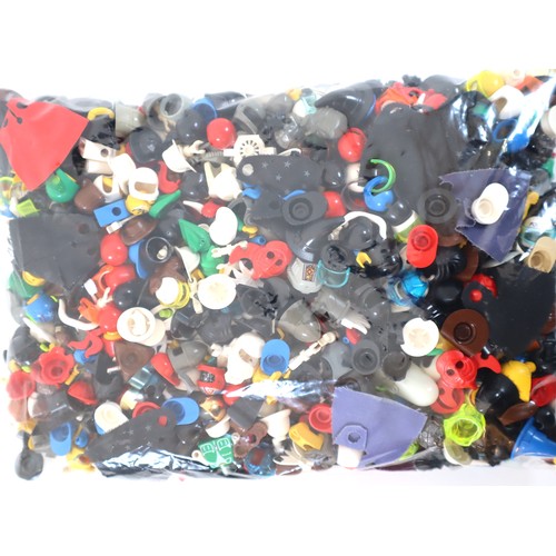 73 - LEGO Minifigures - Large Bundle of loose Minifigure Helmets, Capes, Crowns, Accessories from various... 