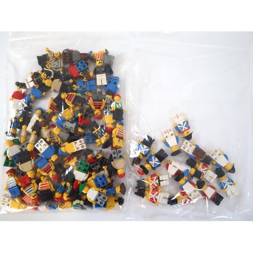 76 - LEGO Minifigures - Bundle of Pirate & Solider Minifigures from various sets from last 30+ years