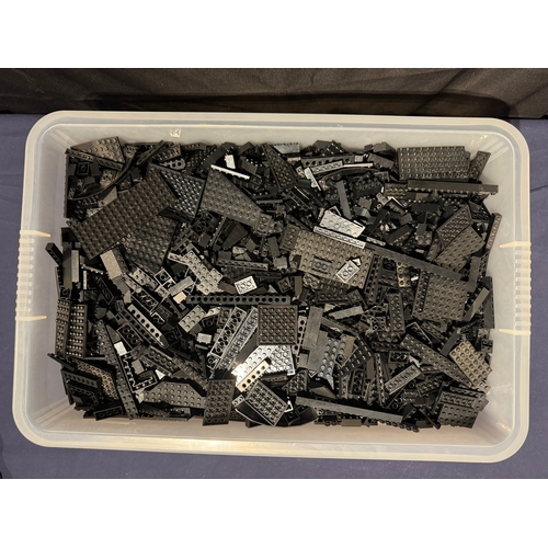 101 - LEGO - Bulk Box of sorted black Loose Pieces - 8.5kg