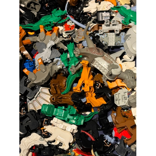 107 - LEGO - Bulk Box of Dragons, Dinosaurs, Horses & other animals from the past 30 years - 5kg