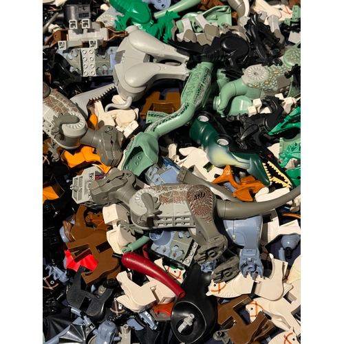 107 - LEGO - Bulk Box of Dragons, Dinosaurs, Horses & other animals from the past 30 years - 5kg