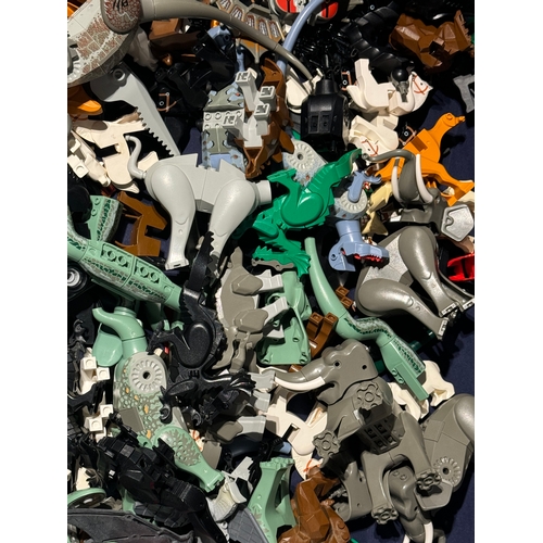 107 - LEGO - Bulk Box of Dragons, Dinosaurs, Horses & other animals from the past 30 years - 5kg