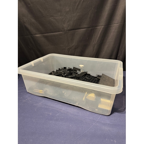 112 - LEGO - Bulk Box of Sorted Black Loose Pieces - 3kg