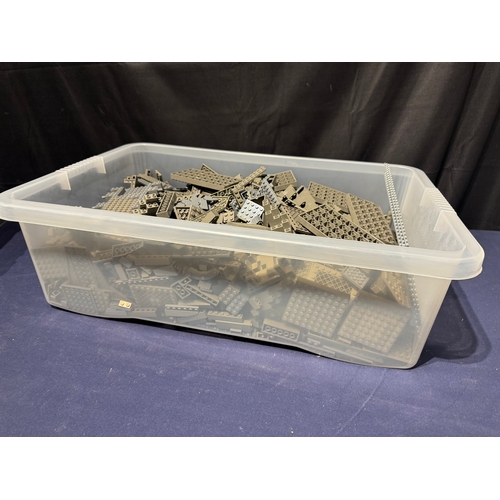 119 - LEGO - Bulk Box of Sorted Grey Loose Pieces - 6kg