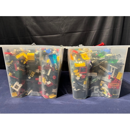 123 - LEGO - Two Bulk Box of Assorted Loose Pieces including Harry Potter + others from last 20+ years - 1... 