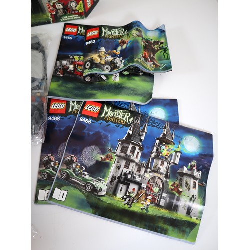 83 - LEGO Monster Fighters 9468 Vampyre Castle Boxed + Sets 9465 & 9463