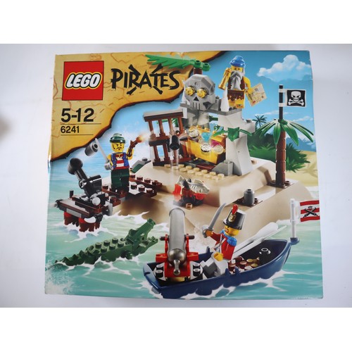 90 - LEGO Pirates - 6243 Brickbeard's Bounty, 6241 Loot Island + 8396 & 8397 Sets All Sealed