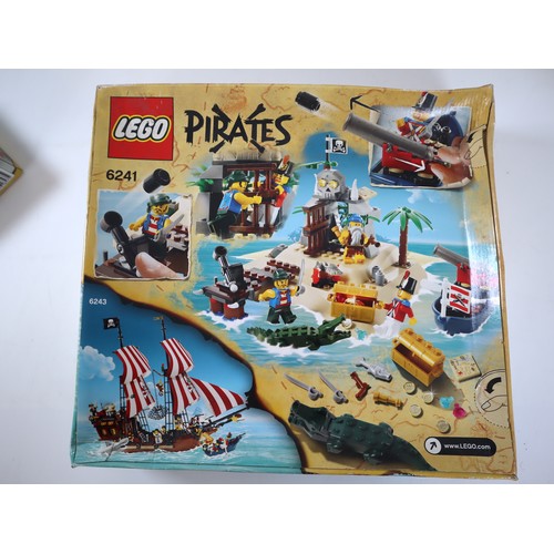 90 - LEGO Pirates - 6243 Brickbeard's Bounty, 6241 Loot Island + 8396 & 8397 Sets All Sealed