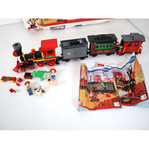 92 - LEGO Toy Story - 7597 Western Train Chase, 7599 Garbage Truck, 7592 Buzz Lightyear, 7598 Pizza Plane... 