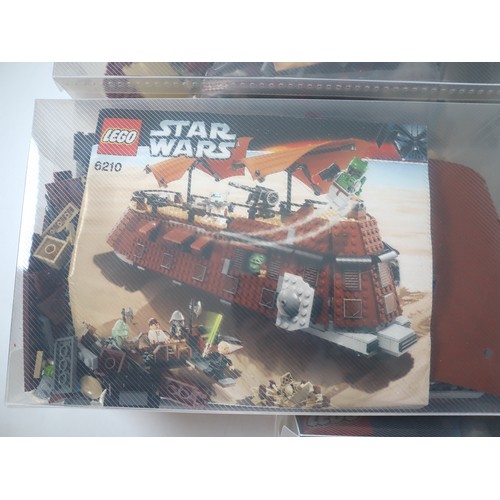 94 - LEGO - Vintage Star Wars Collection of unboxed Sets, with instructions - 7143, 7141, 6210, 7153 + ot... 