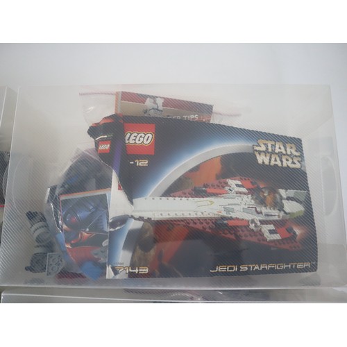 94 - LEGO - Vintage Star Wars Collection of unboxed Sets, with instructions - 7143, 7141, 6210, 7153 + ot... 