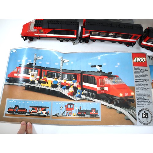 127 - LEGO 7745 Electric Inner City Train Set with 7864 Universal Transformer