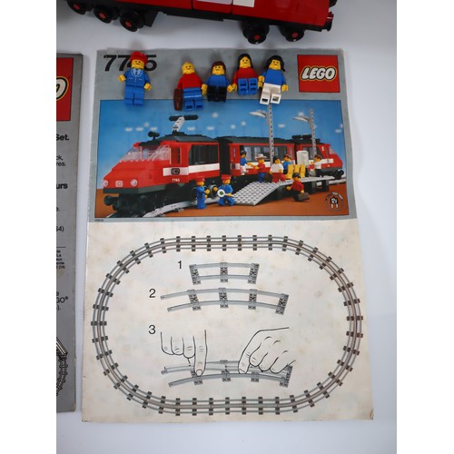 127 - LEGO 7745 Electric Inner City Train Set with 7864 Universal Transformer