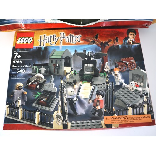 132 - LEGO Harry Potter - 4768 Durmstrang Ship, 4767 Harry and the Hungarian Horntail (Sealed) , 4766 Grav... 