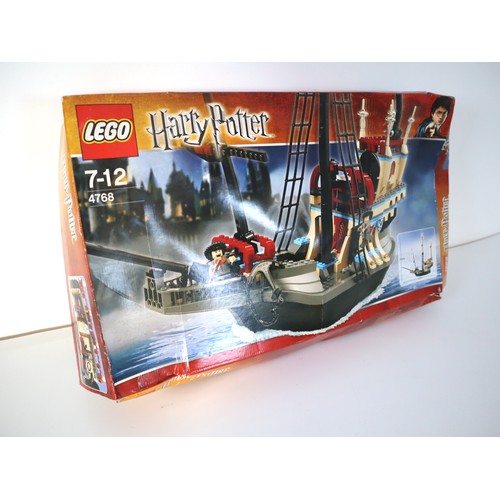 132 - LEGO Harry Potter - 4768 Durmstrang Ship, 4767 Harry and the Hungarian Horntail (Sealed) , 4766 Grav... 