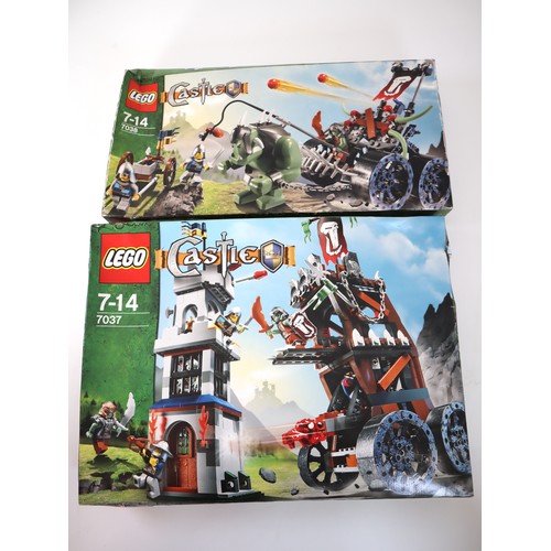 136 - LEGO Castle - 7037 Tower Raid & 7038 Troll Assault Wagon - Sealed