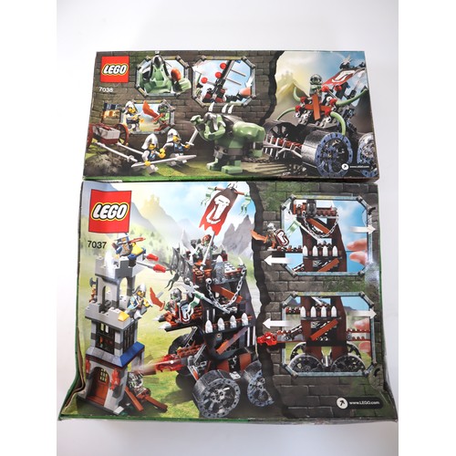 136 - LEGO Castle - 7037 Tower Raid & 7038 Troll Assault Wagon - Sealed