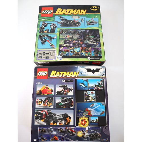 137 - LEGO Batman - 7885 Robins Scuba Jet Attack on Penguin & 7780 The Batboat: Hunt for Killer Croc - Sea... 