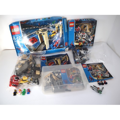 139 - LEGO Spiderman - 4855, 4852 & 4851 (not boxed)