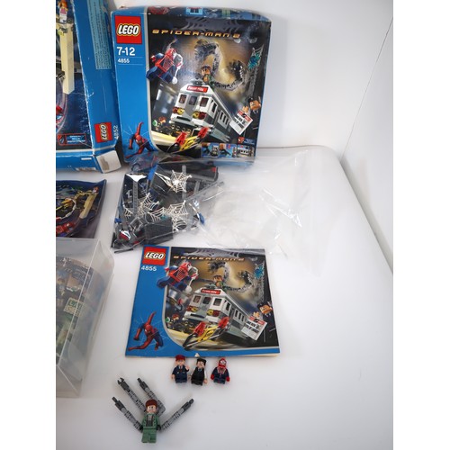 139 - LEGO Spiderman - 4855, 4852 & 4851 (not boxed)