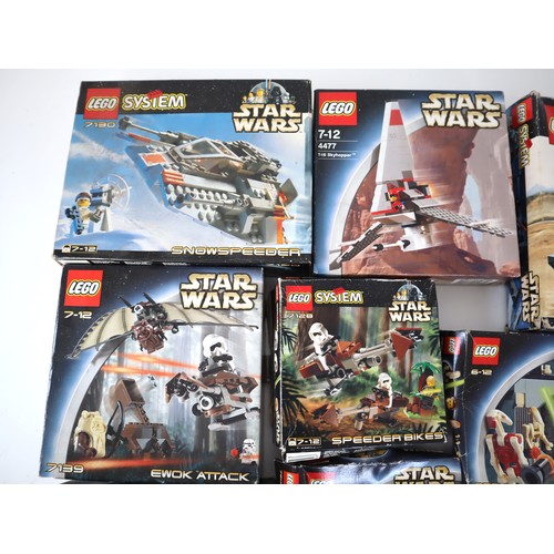 142 - LEGO Star Wars Boxed Collection include sets 7143, 7667, 7104, 7204, 7201, 7128, 7203, 7106, 7139, 7... 