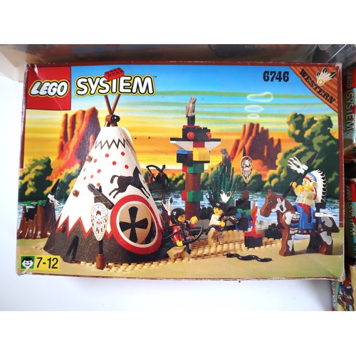 157 - LEGO Western Sets - 6746, 6716, 6709, 6712, 6765, 6755