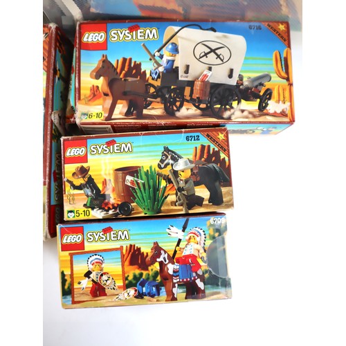 157 - LEGO Western Sets - 6746, 6716, 6709, 6712, 6765, 6755