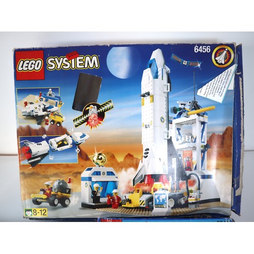 161 - LEGO System Space - 6456 Mission Control, 6346 Shuttle Launch Crew, 6544 Shuttle Transcom 2, 6454, 6... 