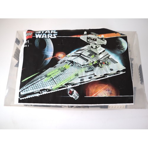 162 - LEGO Star Wars - 6211 Imperial Star Destroyer + Sealed 7669 Anakins Jedi Starfighter