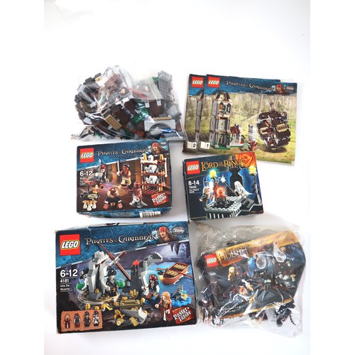 164 - LEGO Pirates of the Caribbean + Lord of the Rings Sets - 4181, 4191, 4183, 79001 & 79005