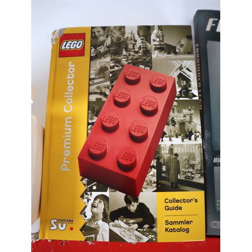 174 - LEGO Premium Collector Guide Limited Edition Hardback, 50 Years of the Lego Brick + others books and... 