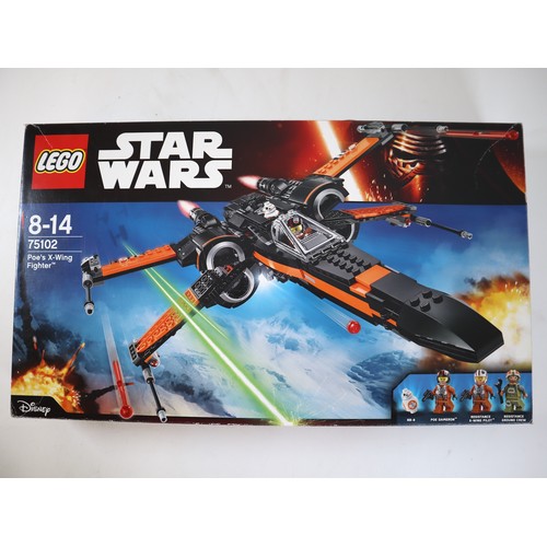 180 - LEGO Star Wars 75102 Poe's X Wing Fighter Sealed