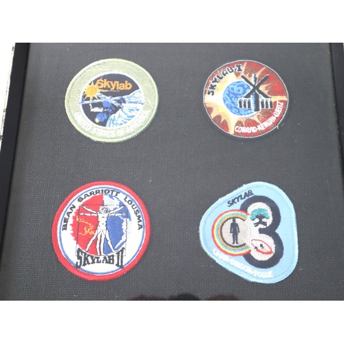 23 - Vintage Collection of 1970's Space Mission / NASA Cloth Patches includes Mercury Missions , Apollo 1... 