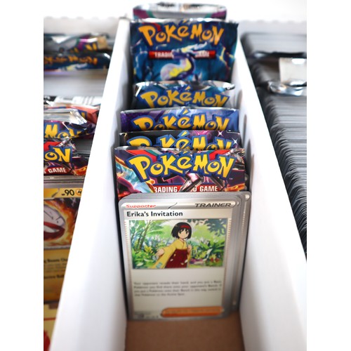 25 - Pokemon TCG - Large collection of sorted Scarlet & Violet era Reverse Holo's, Holo's , Trainers and ... 