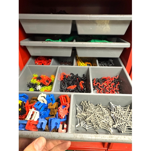 194 - 15 x Rare Vintage Large Official Lego Storage Tray Units 851917 - Wooden Storage Boxes with plastic ... 