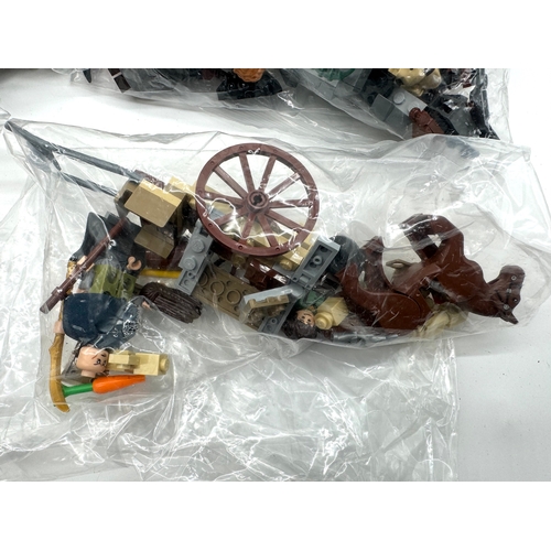 195 - Collection of early Lord of the Rings / The Hobbit sets with minifigures