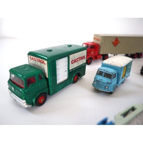 45 - Collection of Corgi & Dinky Toys commercial & heavy haulage die cast models