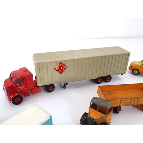 45 - Collection of Corgi & Dinky Toys commercial & heavy haulage die cast models