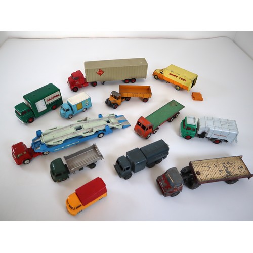 45 - Collection of Corgi & Dinky Toys commercial & heavy haulage die cast models