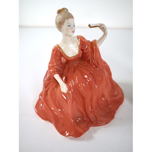 55 - Coalport, Lladro, Cemark Porcelain Female Ceramic Ornaments