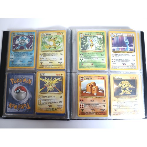 60A - Pokemon TCG - Complete Base Set 4th Print with graded Charizard PG 6, Blastoise PG 7 & Venusaur PG 8... 